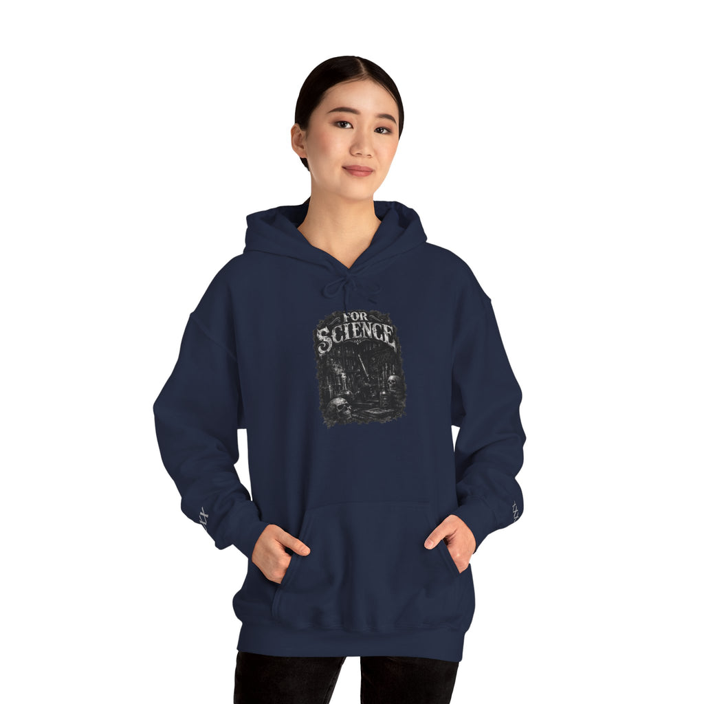 For Science Hoodie — Vintage ' FOR SCIENCE' Pullover