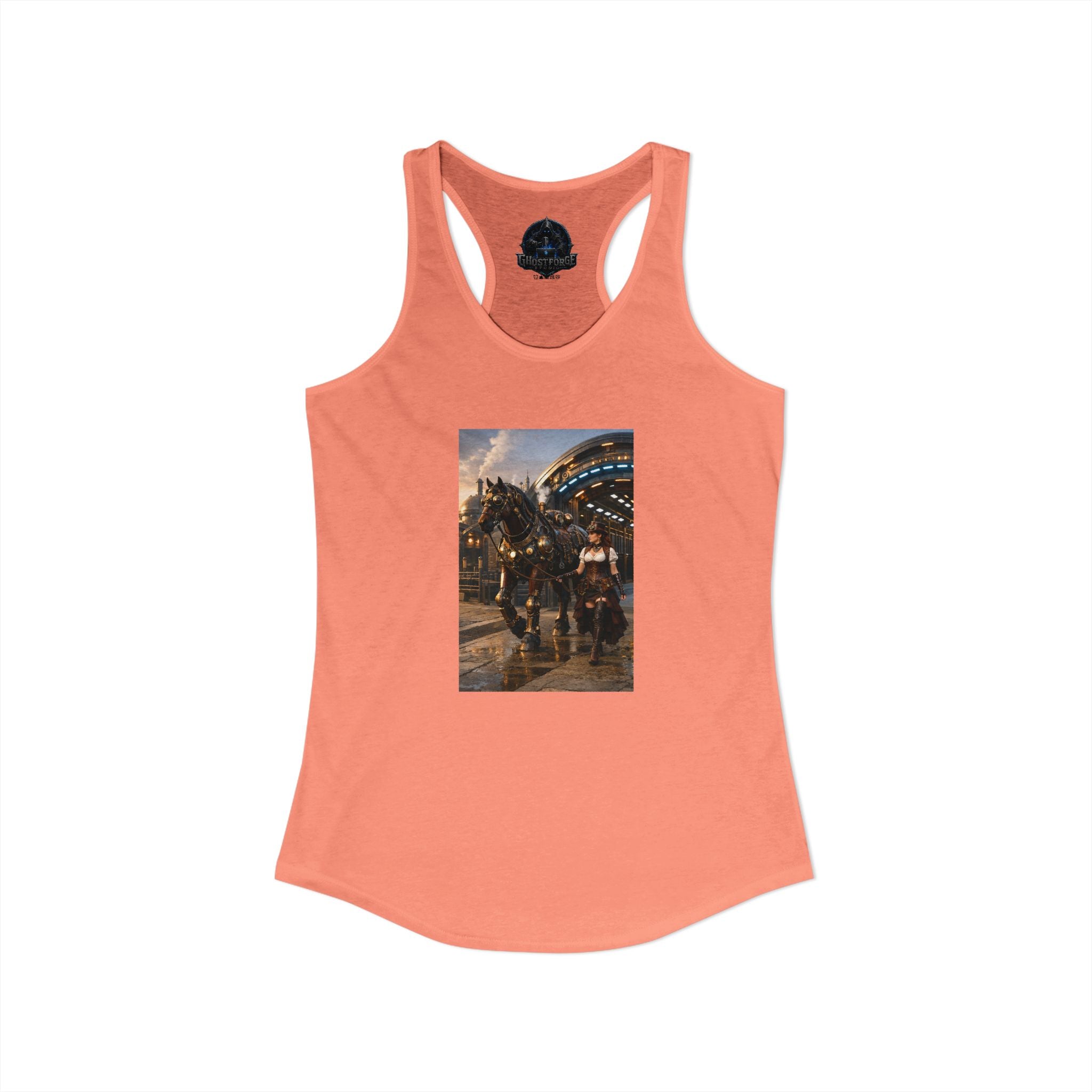 Women's Steampunk Racerback Tank