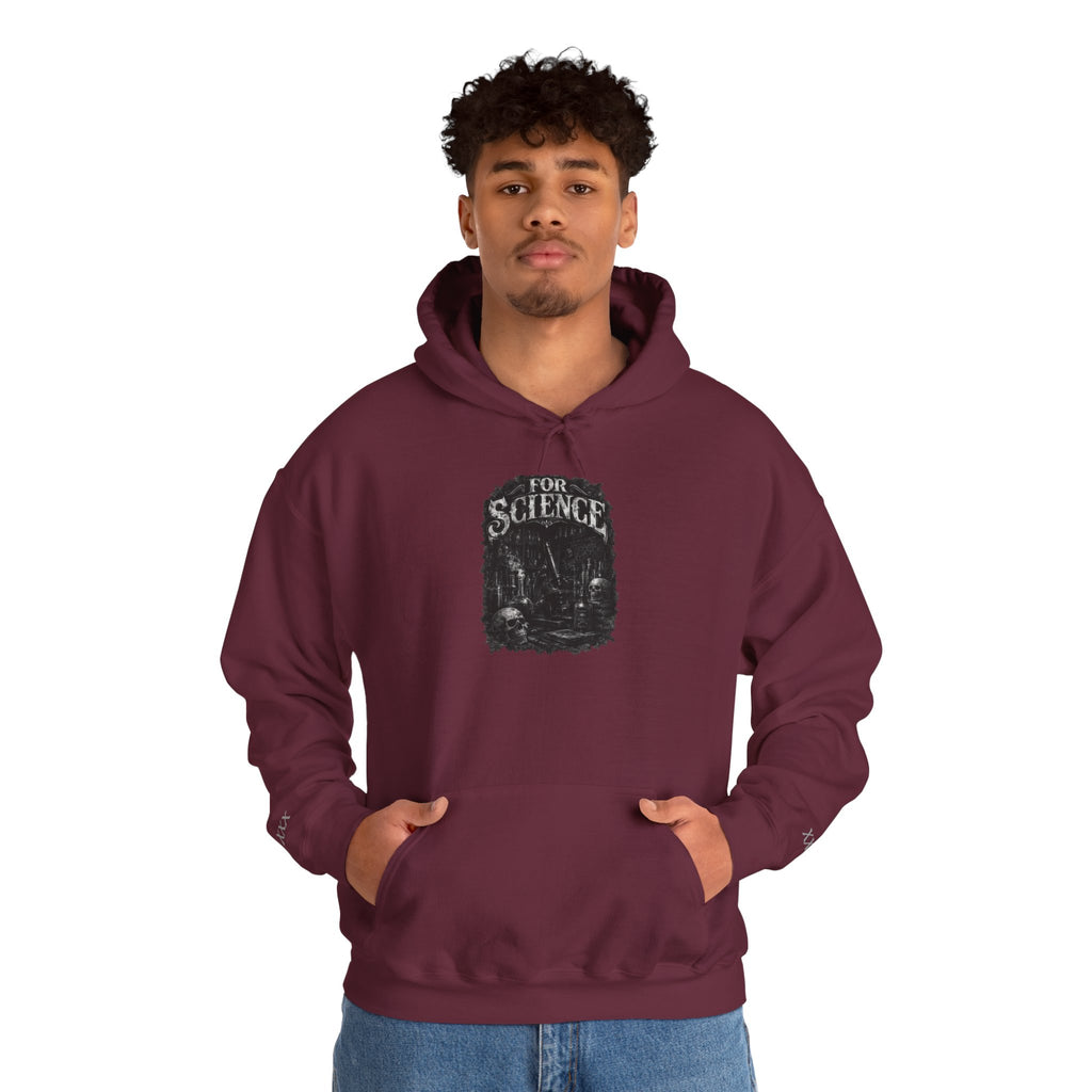 For Science Hoodie — Vintage ' FOR SCIENCE' Pullover