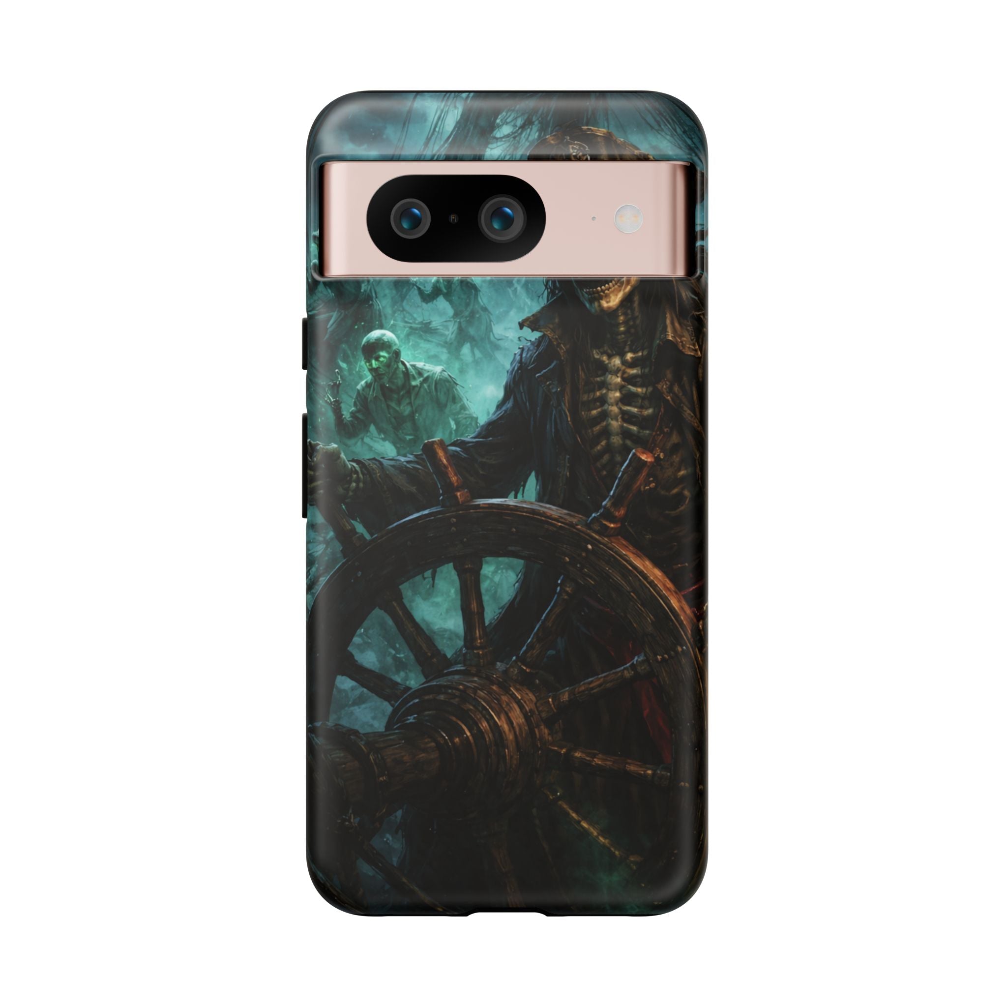 Pirate Skeleton Phone Case — Haunted Ship Captain iPhone Cover