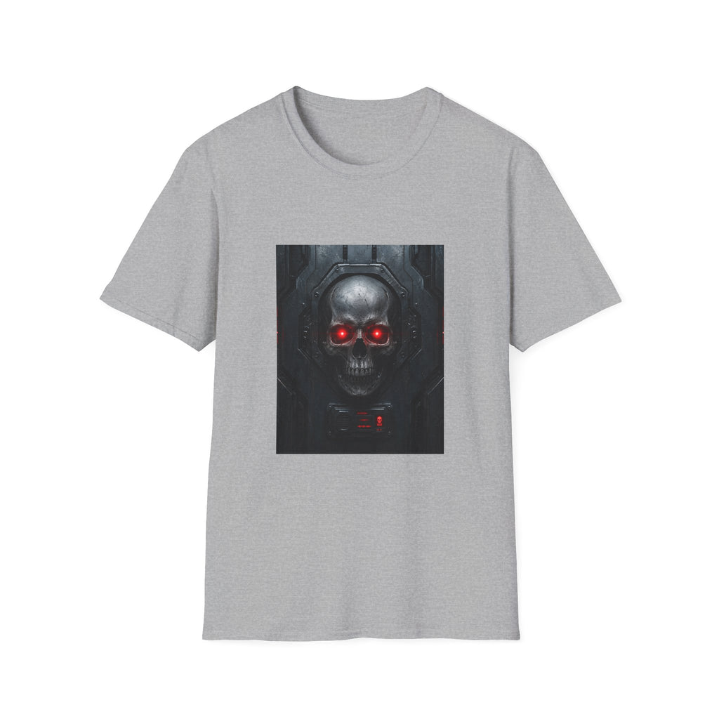 Skull with Red Glowing Eyes T‑Shirt