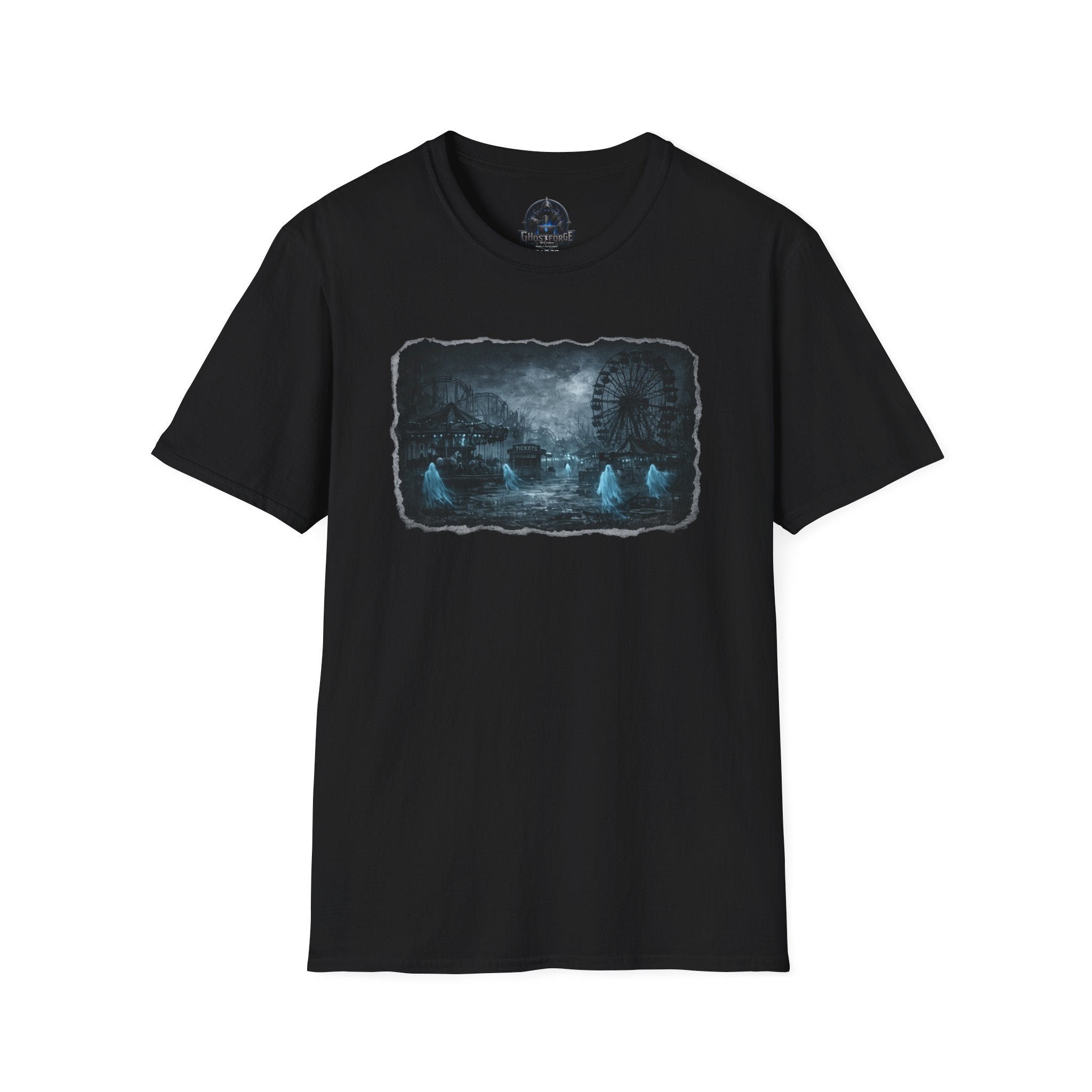 Haunted Fair T-Shirt — Ghostly Carnival Tee