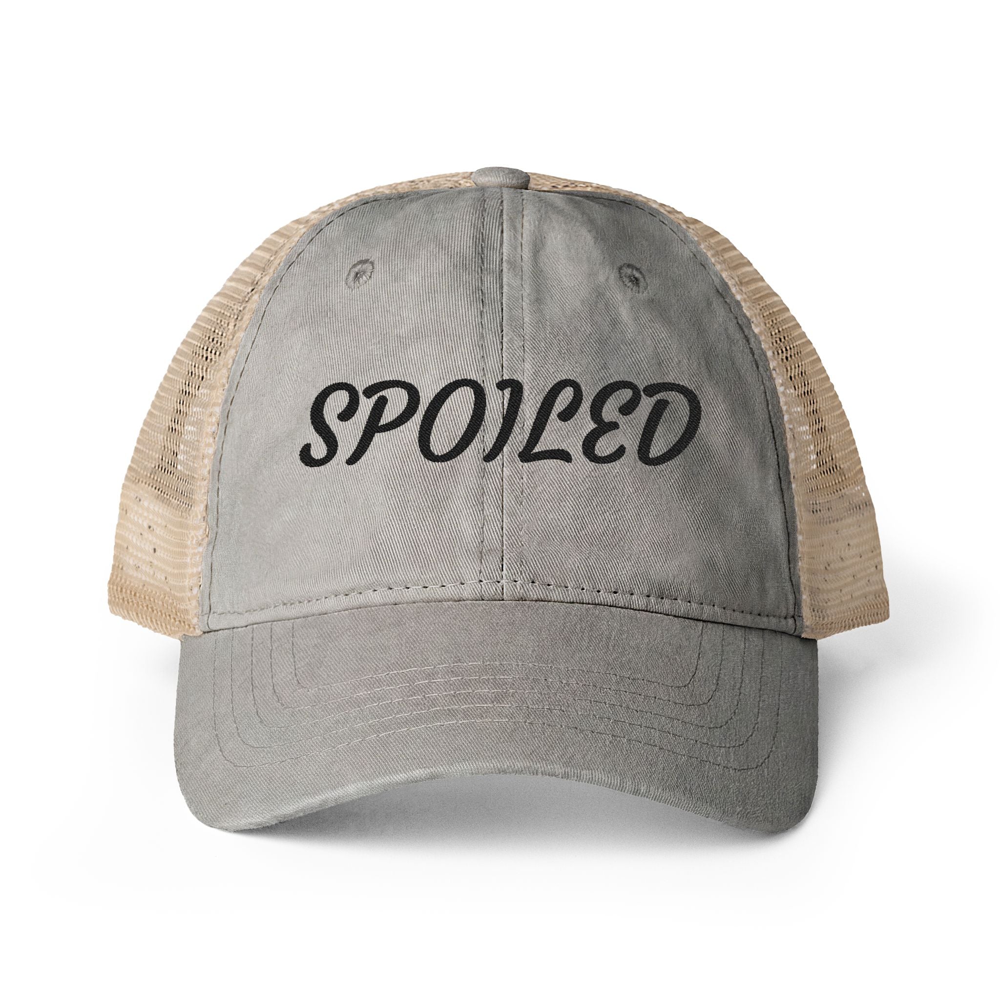 SPOLED - Women's Washed Mesh-Back Cap