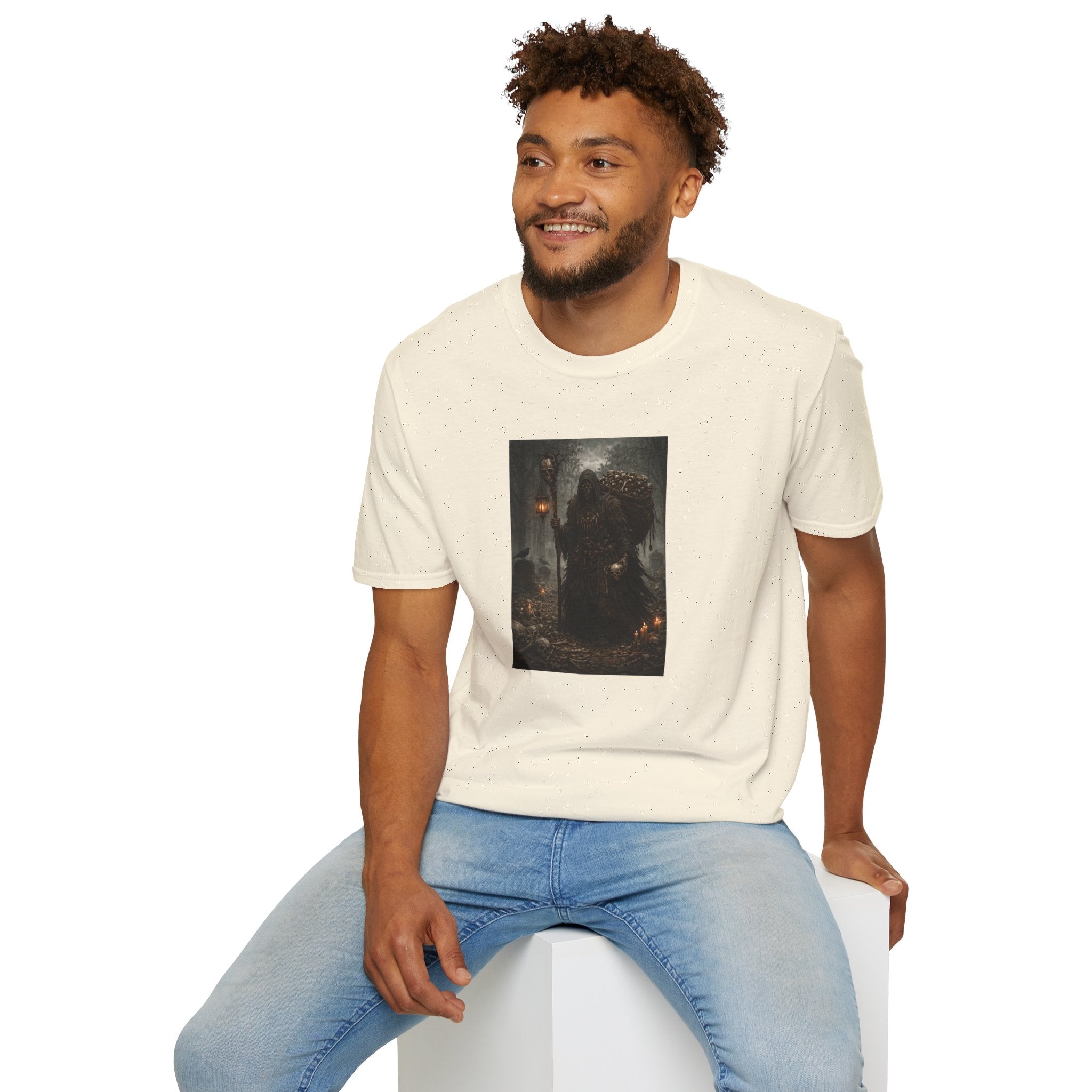 The Collector of Bones T-Shirt — Dark Fantasy Gothic Tee