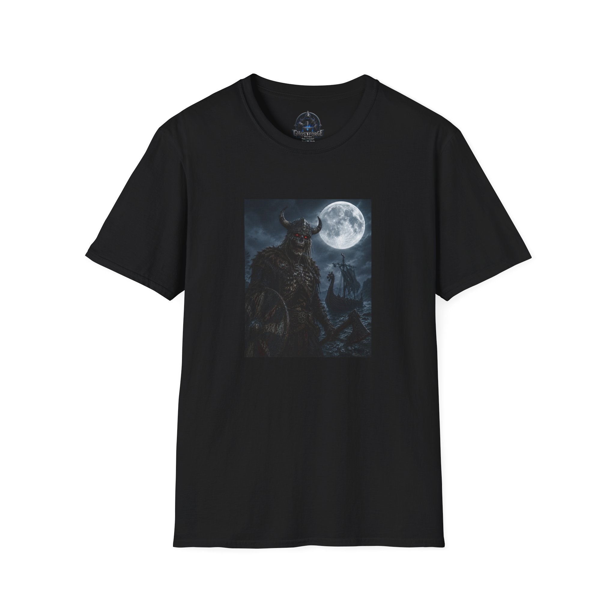 Viking Lord Tee — Moonlit Un-Dead Warrior Graphic T-Shirt