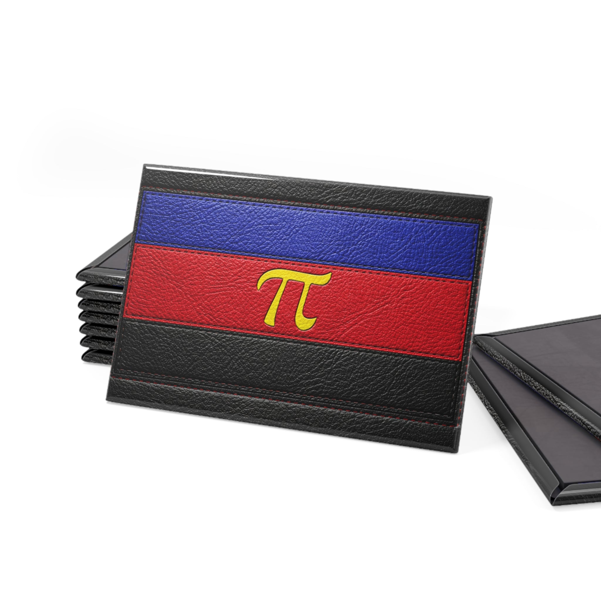 Polyamorous Symbol Rectangle Magnet — Pride-Inspired Striped Magnet