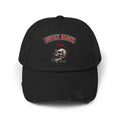 Distressed Skull Cap - "Devil's Reject" Punk Rock Dad Hat