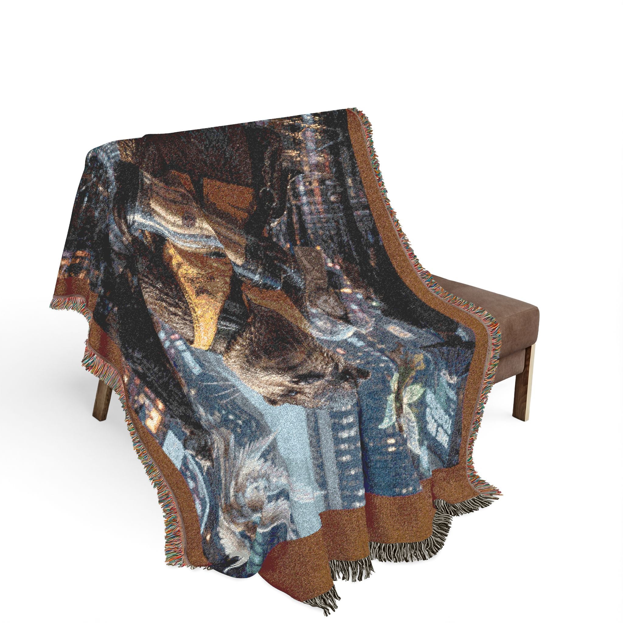 Messenger Otter Woven Blanket