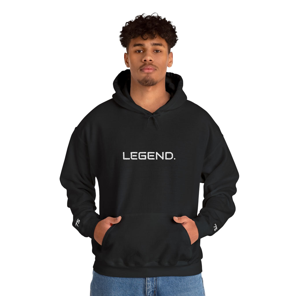 Legend Hoodie – Minimalist 'LEGEND.' Embroidered Pullover