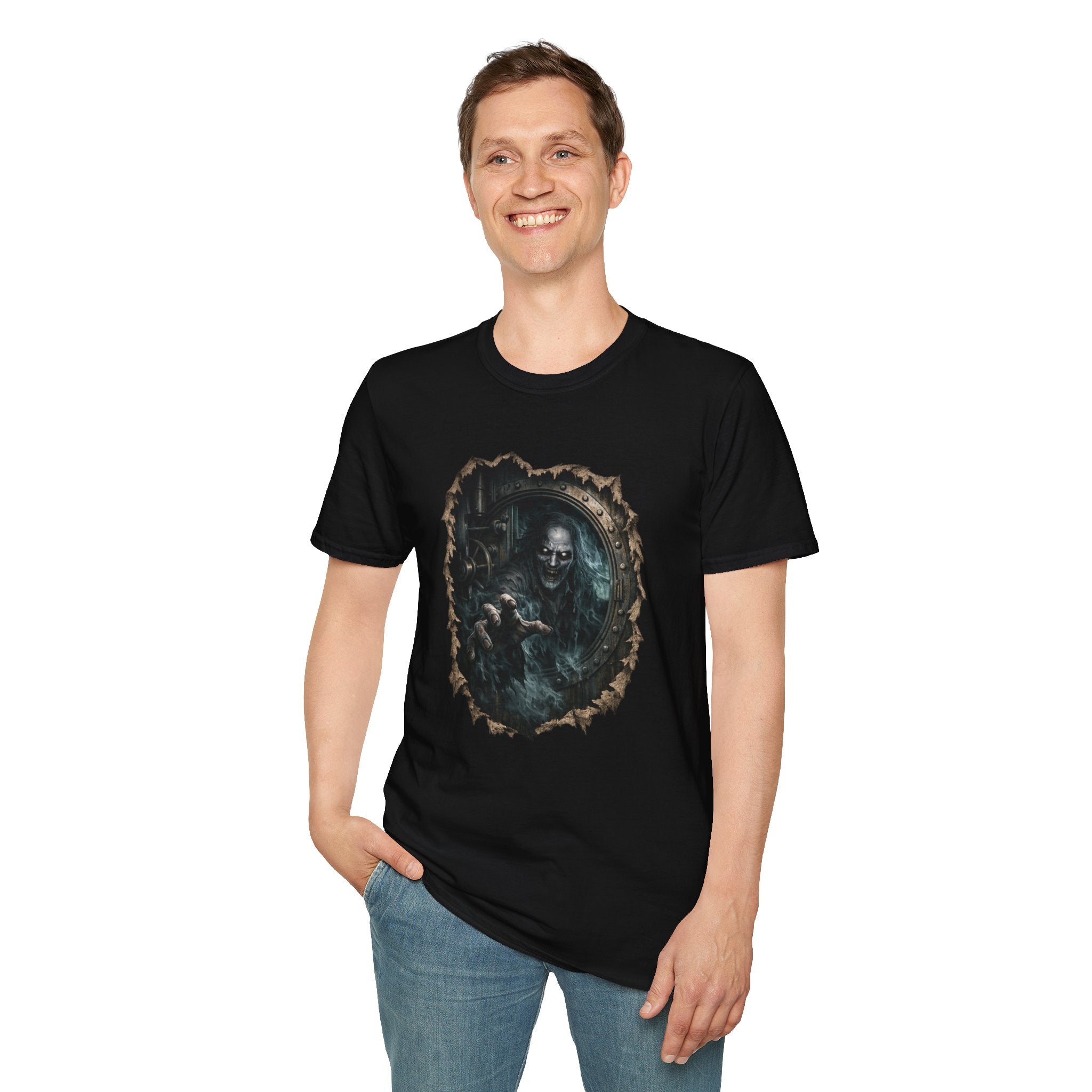 Creepy Ghost T-Shirt — Haunted Vault Horror Tee