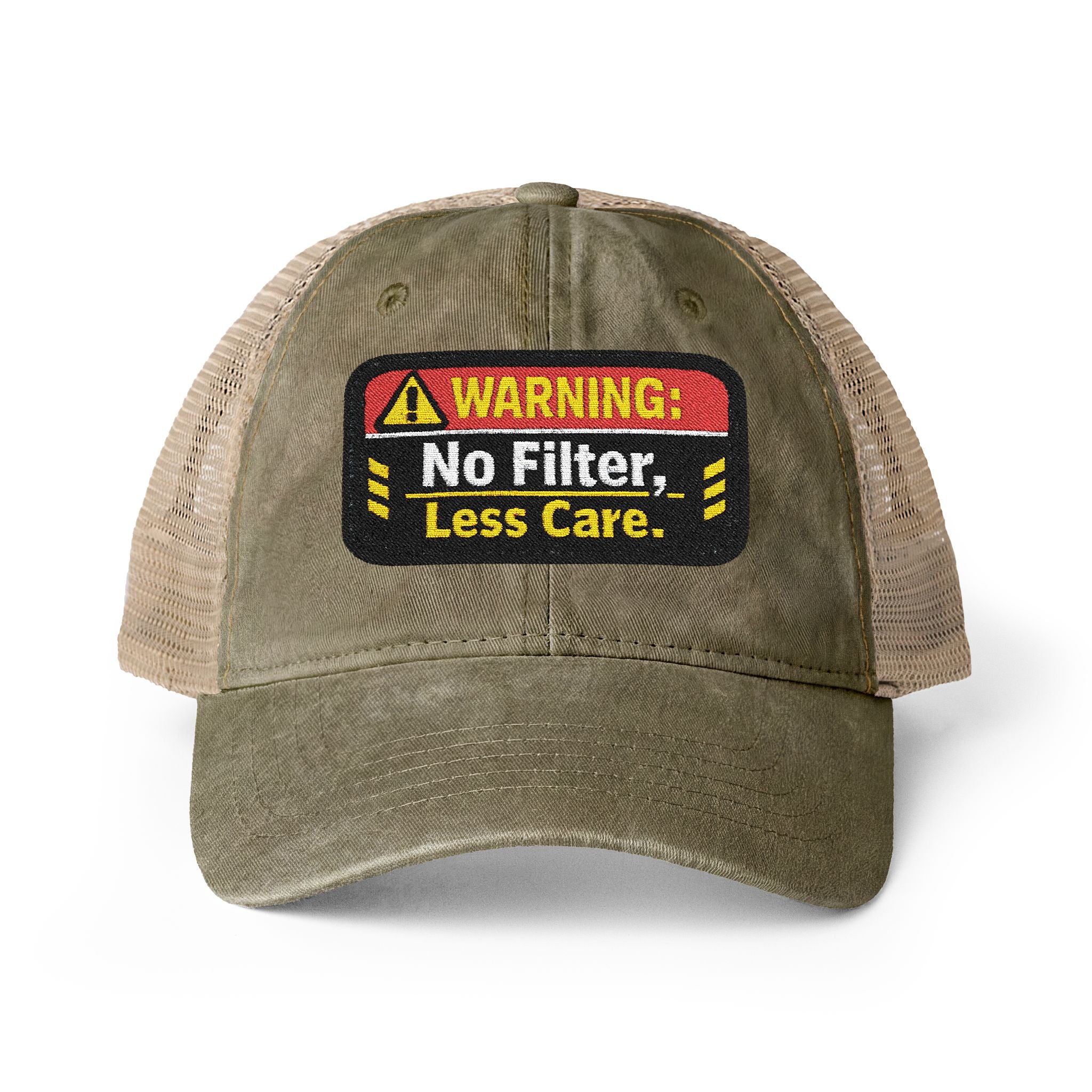 Women's Washed Mesh-Back Cap