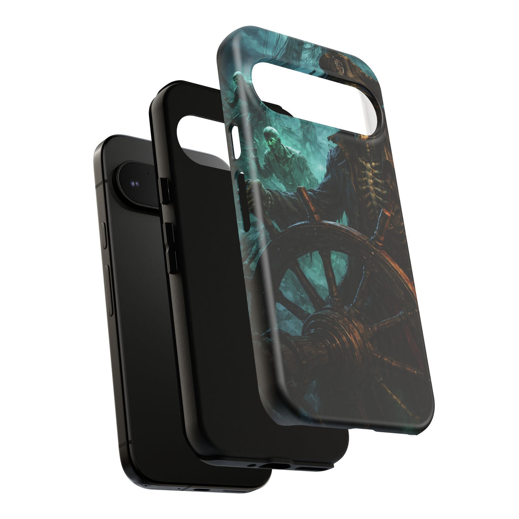 Pirate Skeleton Phone Case — Haunted Ship Captain iPhone Cover