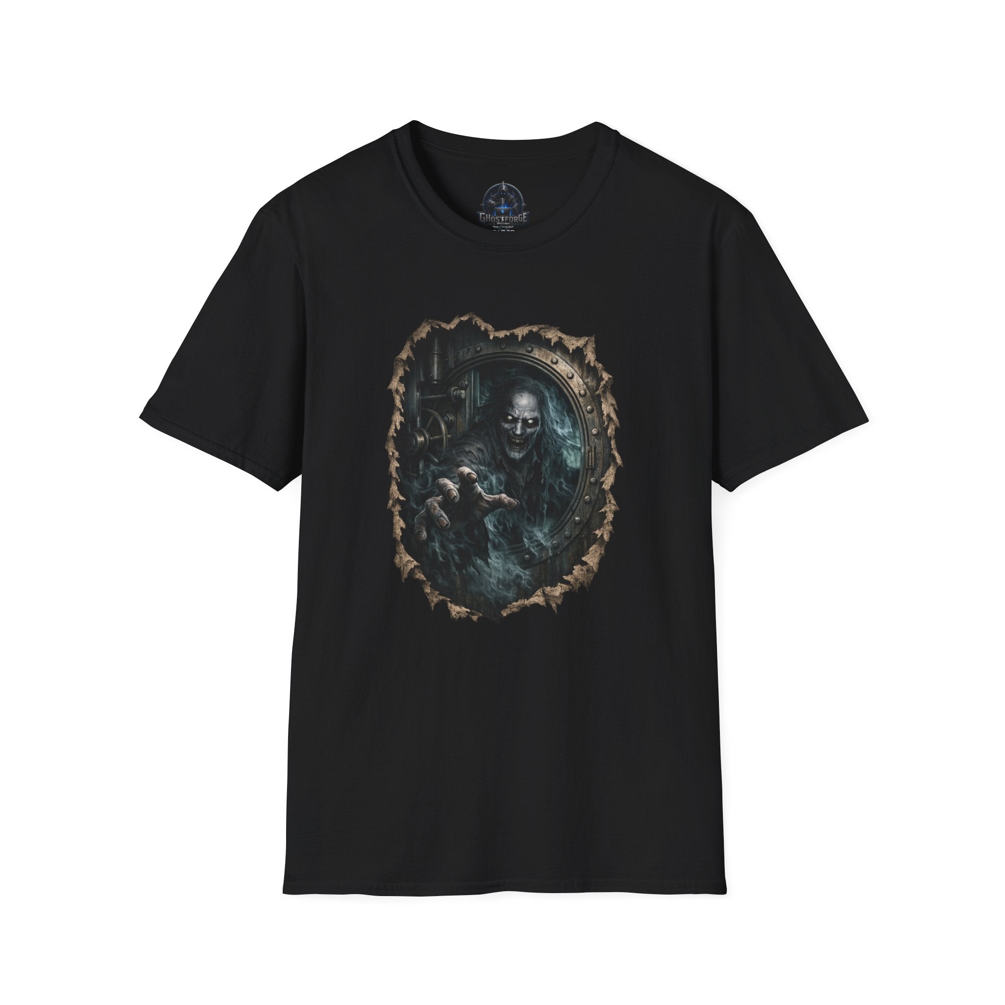 Creepy Ghost T-Shirt — Haunted Vault Horror Tee