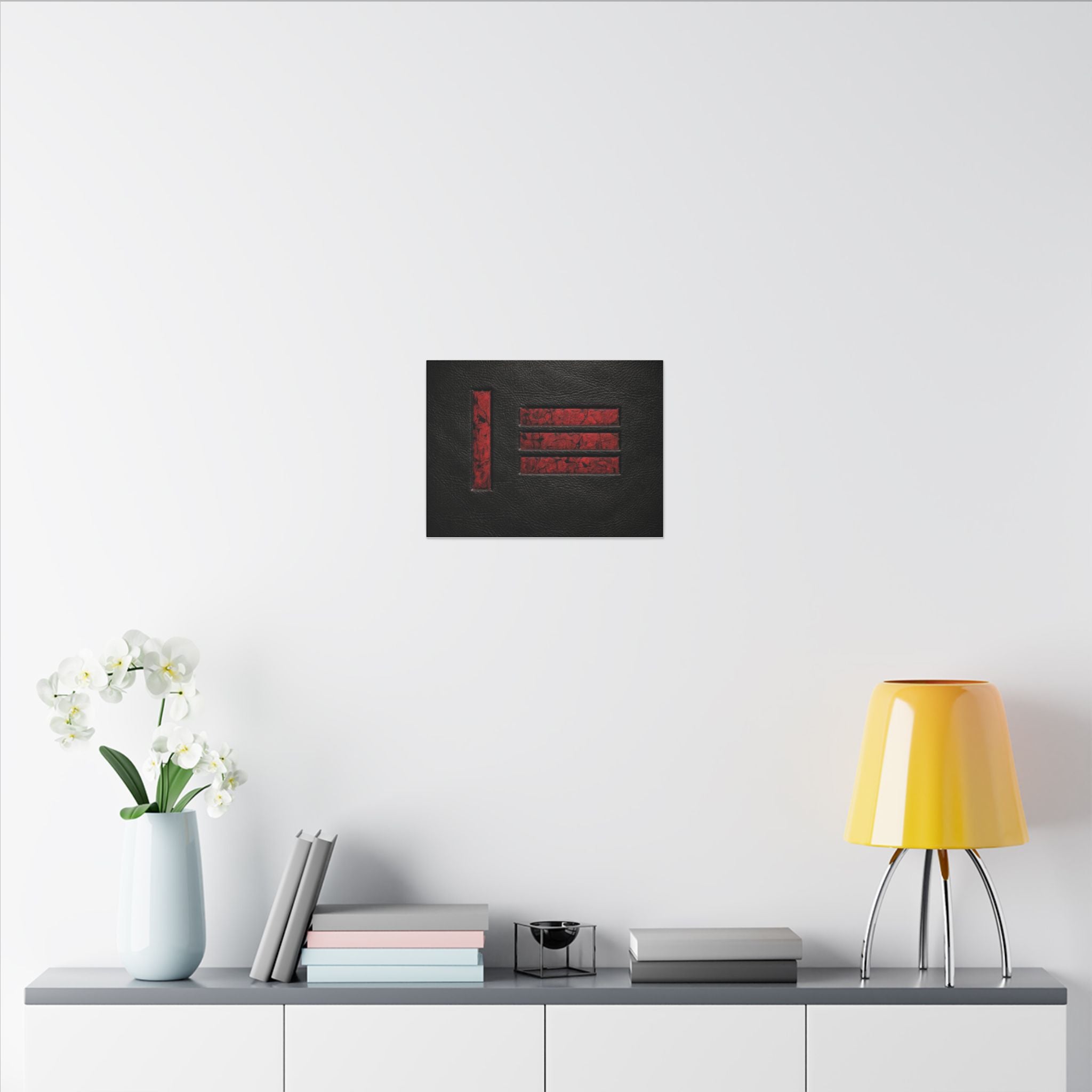 Canvas Wall Art — M/s Life. Banner Flag