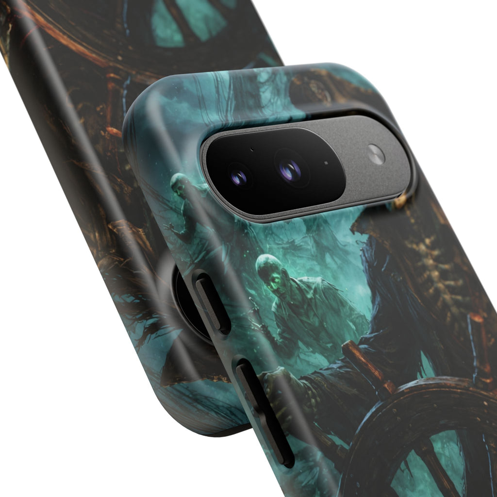 Pirate Skeleton Phone Case — Haunted Ship Captain iPhone Cover
