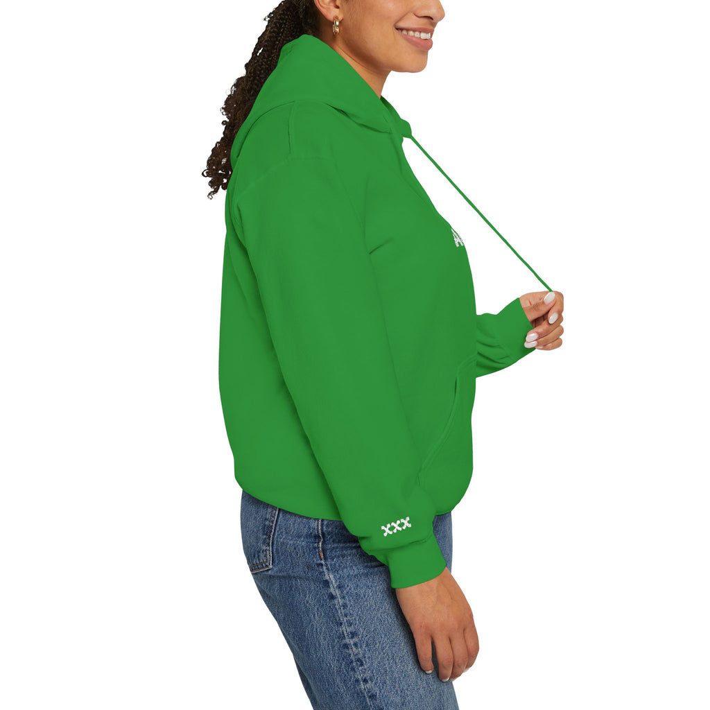 Avoids Authority Hoodie — Rebellious Embroidered Pullover
