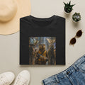 Messenger Otter Graphic Tee — Whimsical Otter Art Shirt