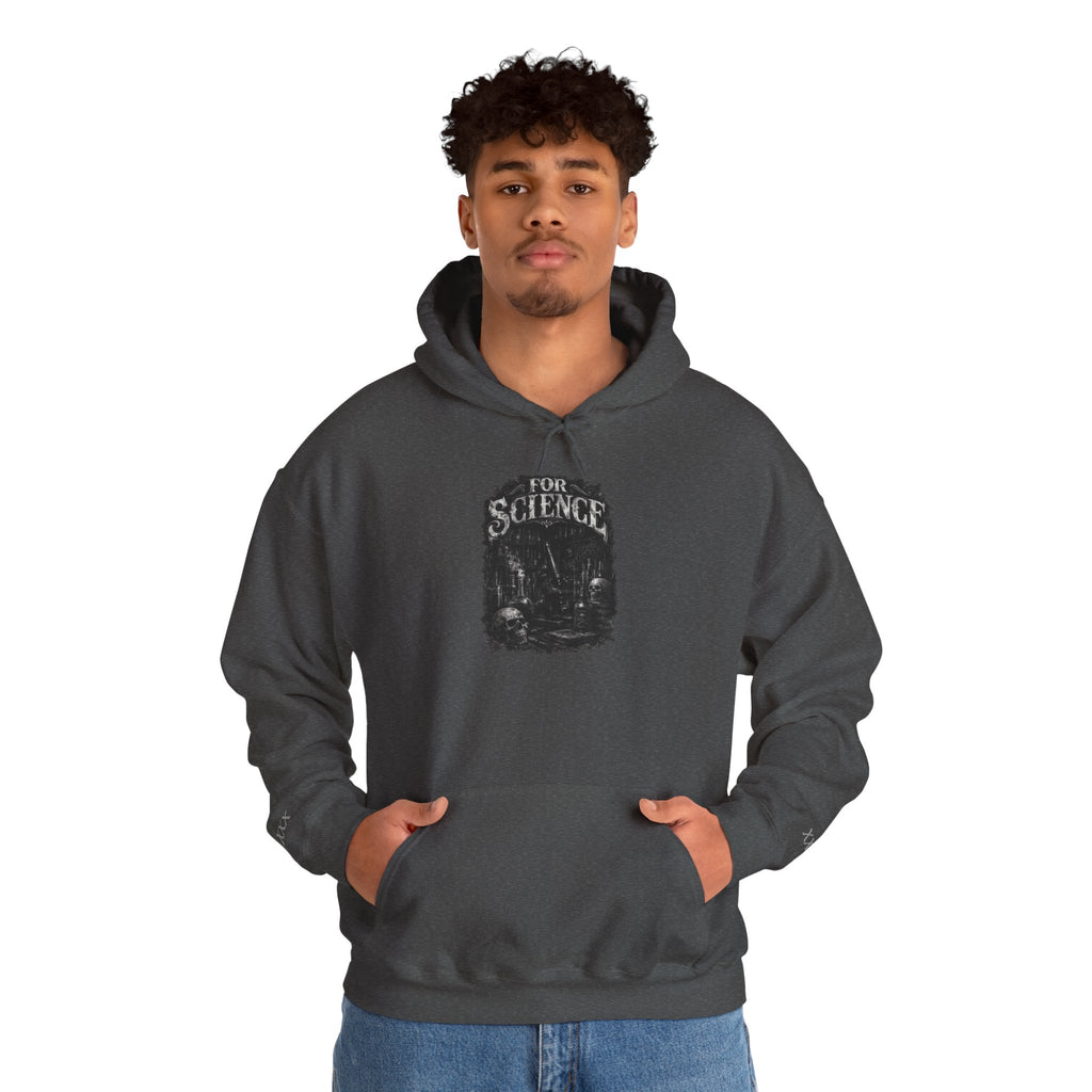 For Science Hoodie — Vintage ' FOR SCIENCE' Pullover