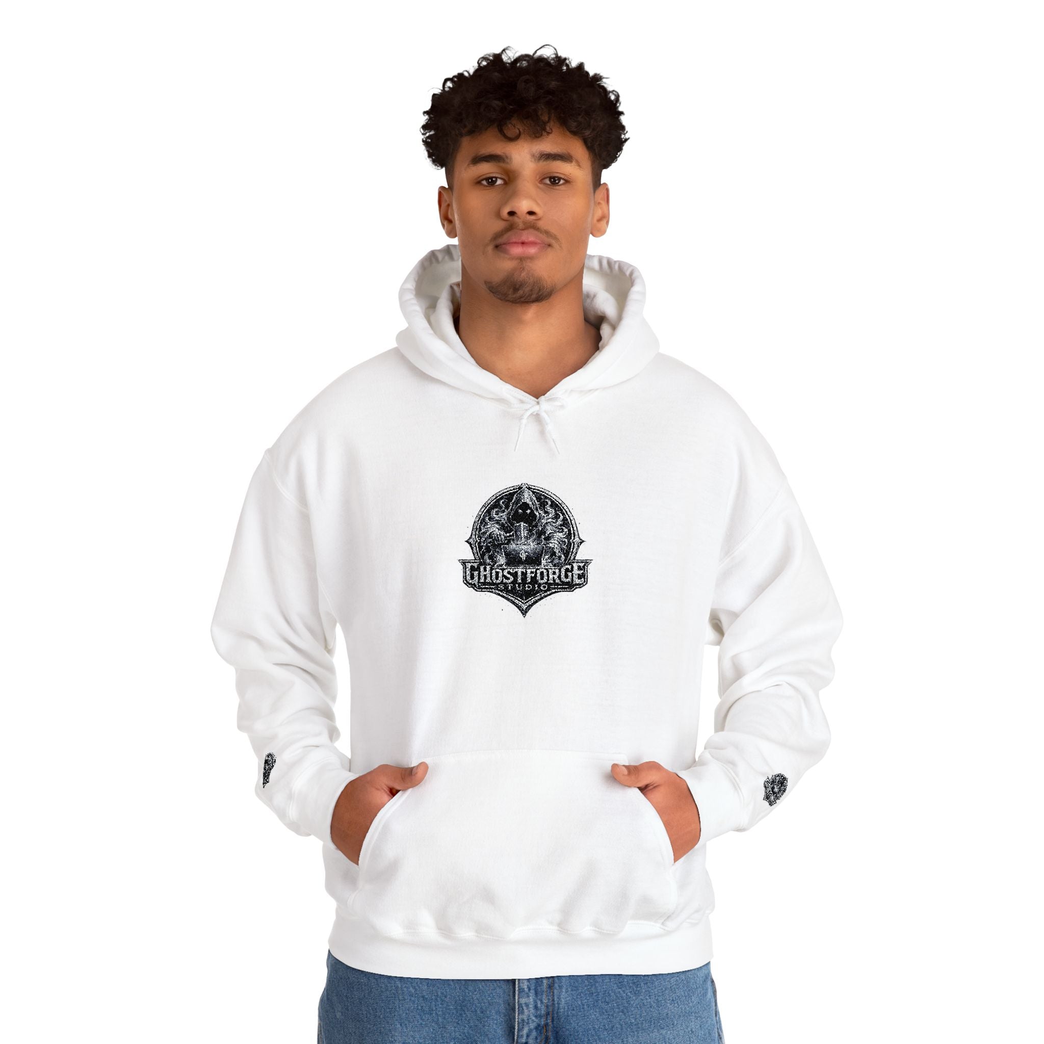 GhostForge Logo Hoodie — Graphic Hooded Sweatshirt