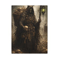 Bone Collector Canvas Print — Gothic Skull-Wraith Wall Art