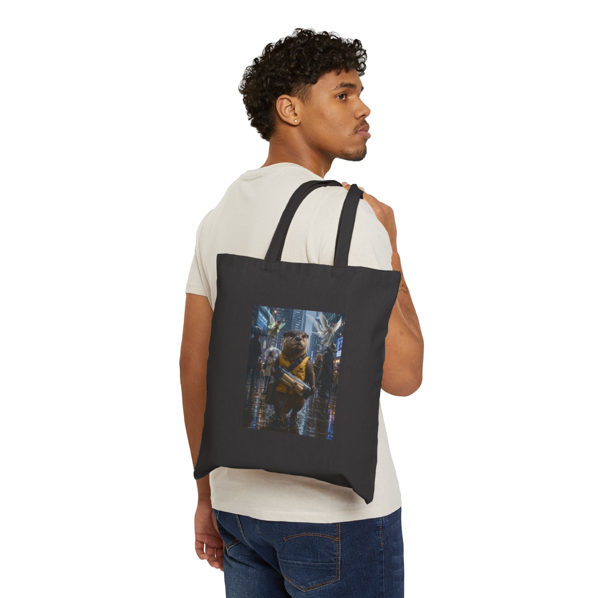 Tote Bag — Otter Messenger Service Canvas Tote (Music Lover Eco Bag)