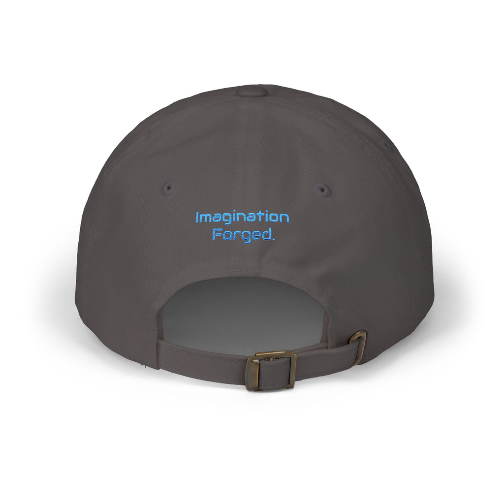 Ghostforge Studio Classic Dad Cap – Embroidered Electric Logo Baseball Hat
