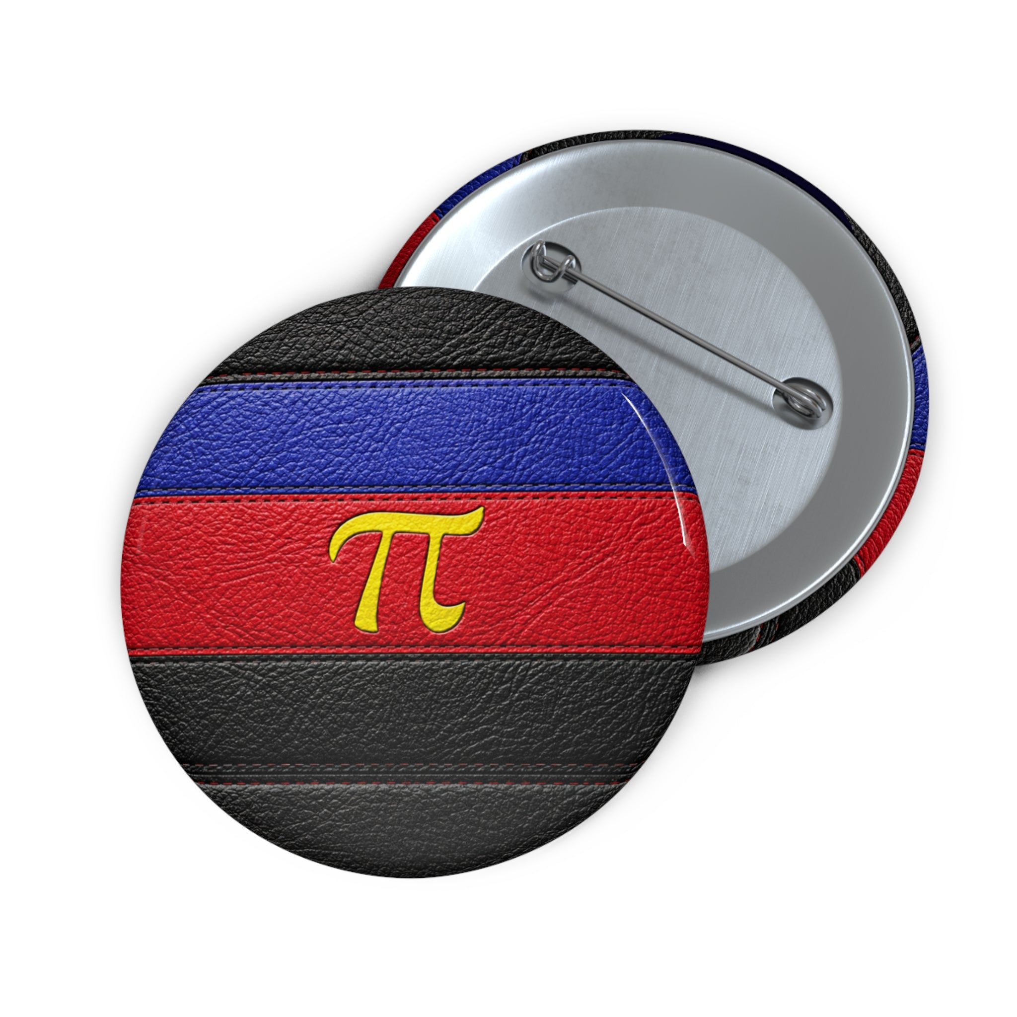 Poly Symbol Pin Button — Polyamorous Enamel-Style Round Badge