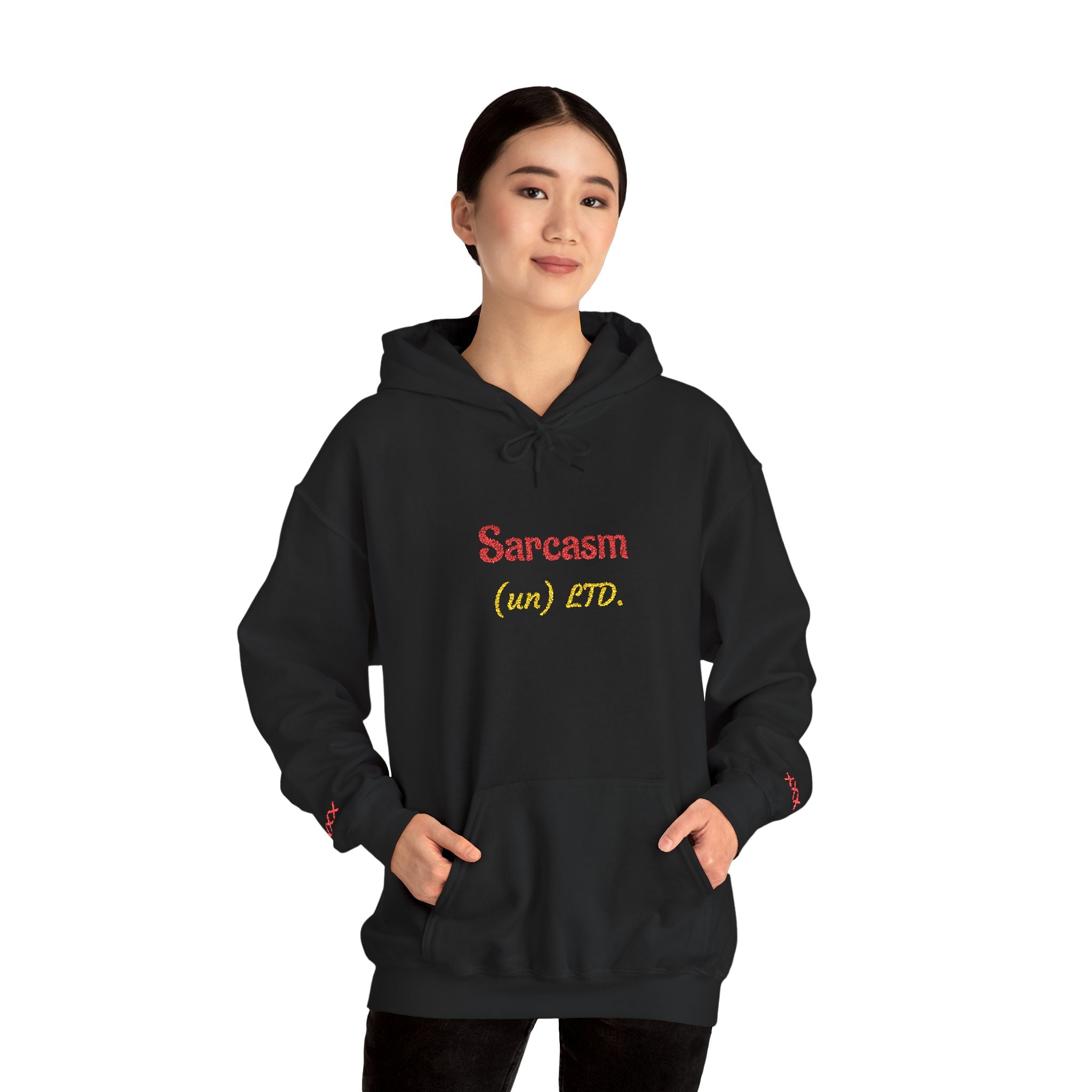 Sarcasm (un) LTD Hoodie – Embroidered Pullover