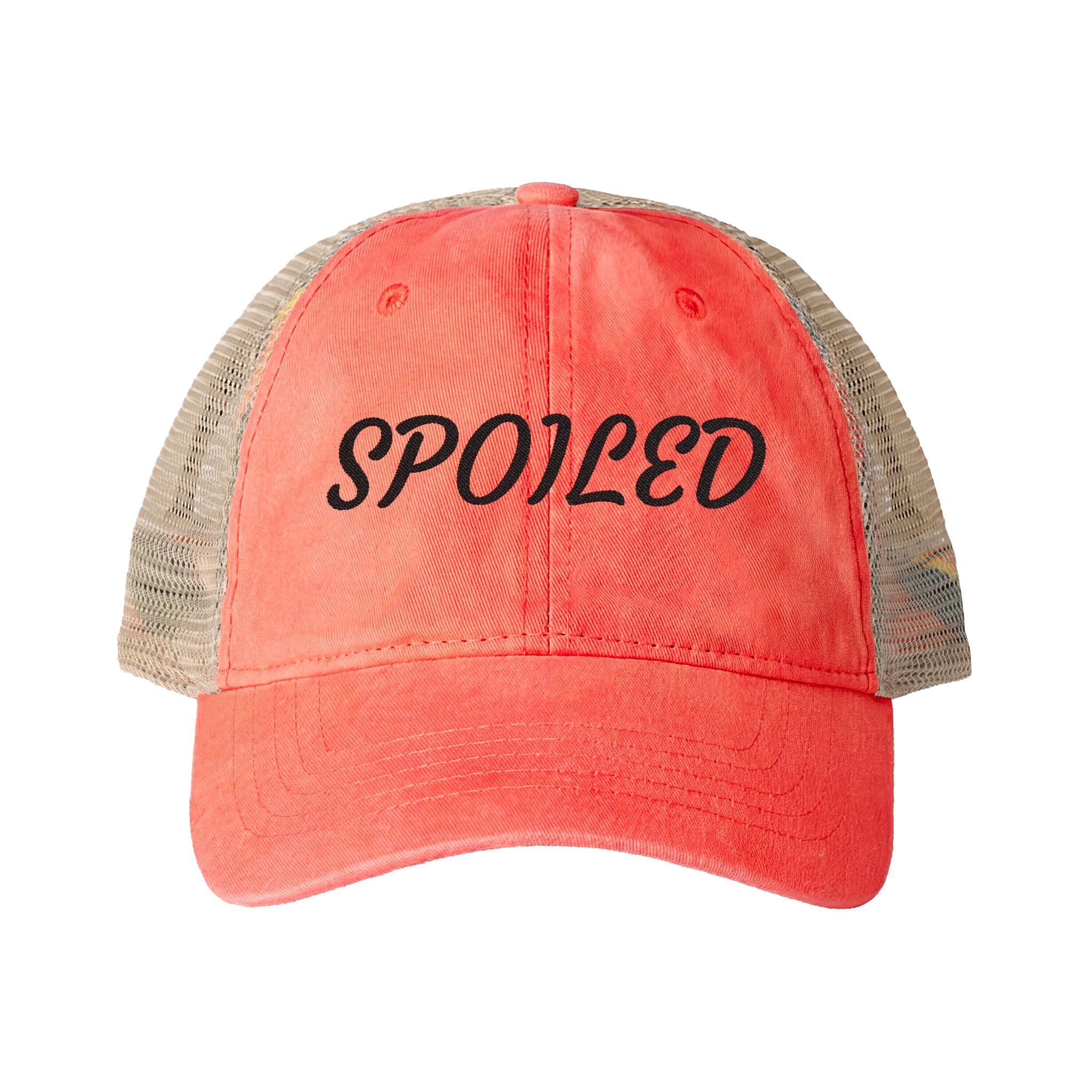 SPOLED - Women's Washed Mesh-Back Cap