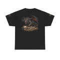 Premium Dragon Skull T-Shirt — Dark Fantasy Graphic Tee for Gothic & Metal Fans