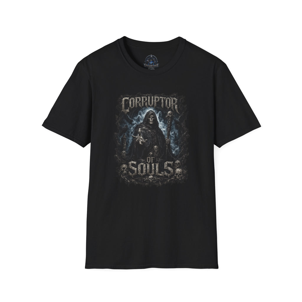 T-Shirt — "Corruptor of Souls" Grim Reaper Graphic Tee