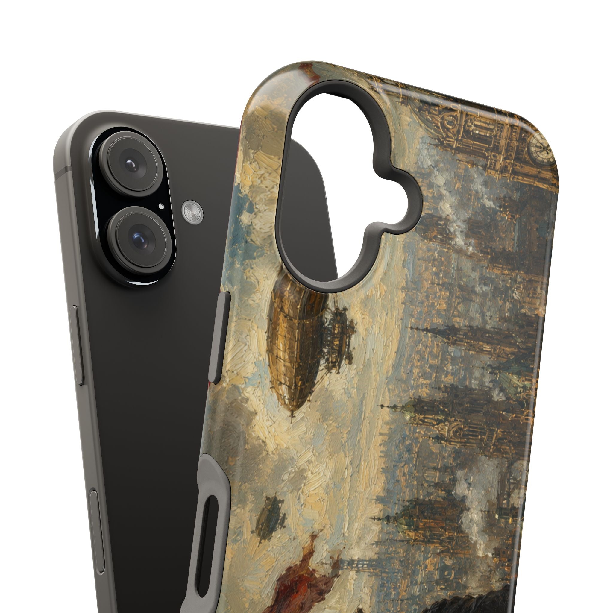 Steampunk Scene Magnetic Impact-Resistant Phone Case