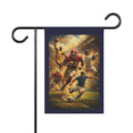 Sports Collage Garden Flag - Football, Basketball, Soccer & Baseball Outdoor Banner