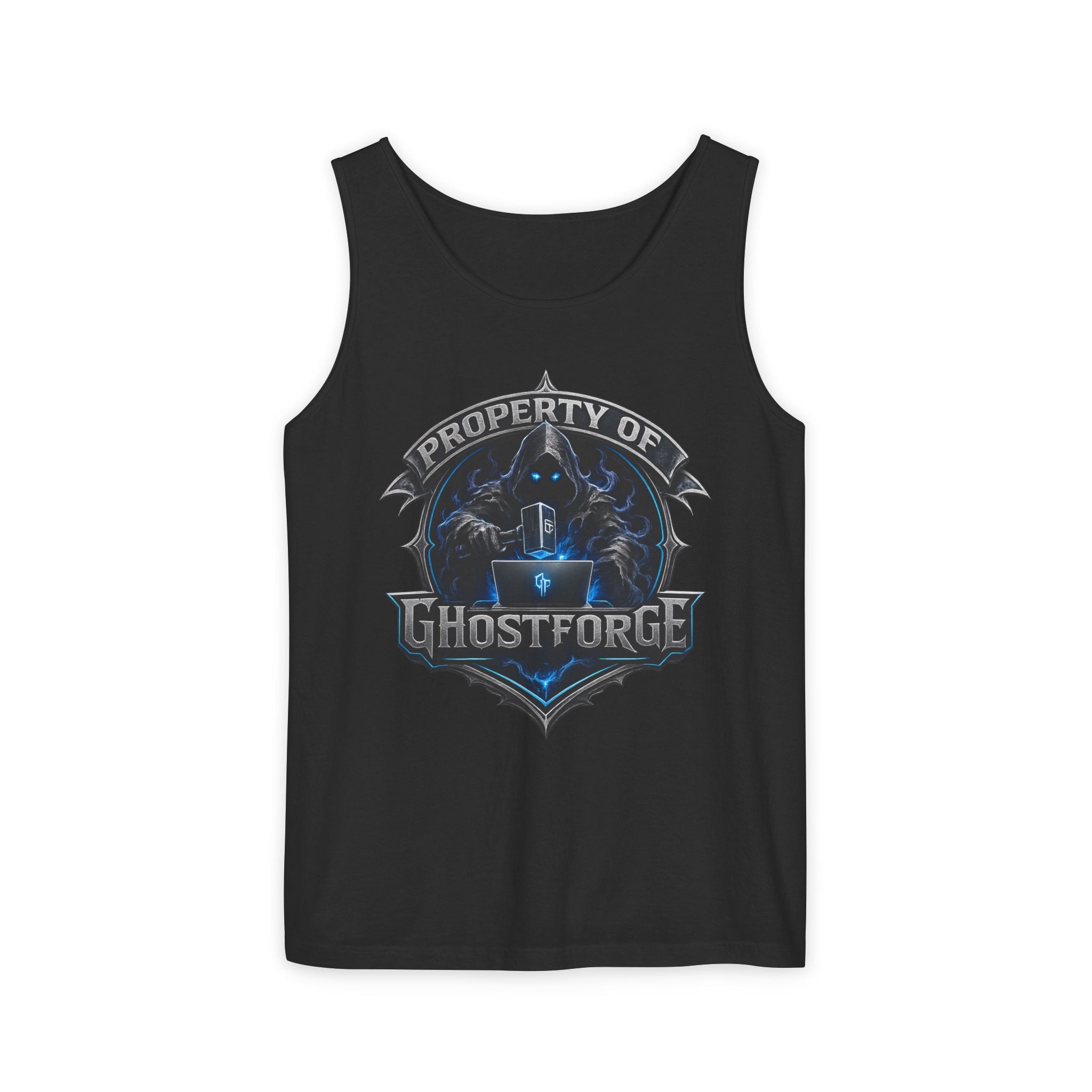 GhostForge Emblem Tank Top — Property of GFShop Logo Tank