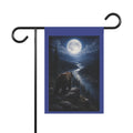 Garden Flag — Moonlit Bear Night Scenic Garden Banner