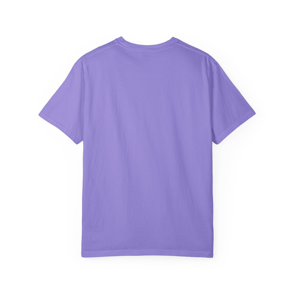 Blue Cyber Skull T-shirt | Futuristic Skull Graphic Tee