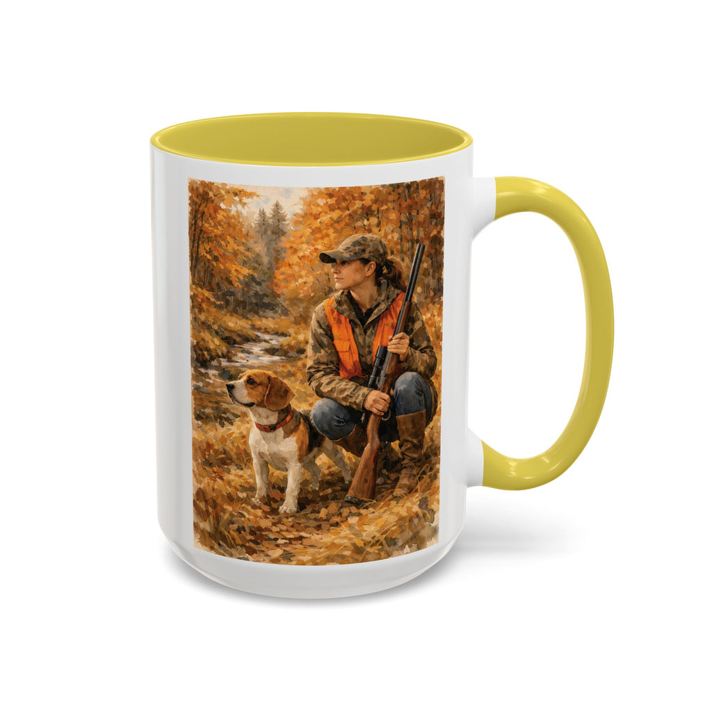 Autumn Hunt Mug – Hunter & Retriever Coffee Cup (11oz/15oz)