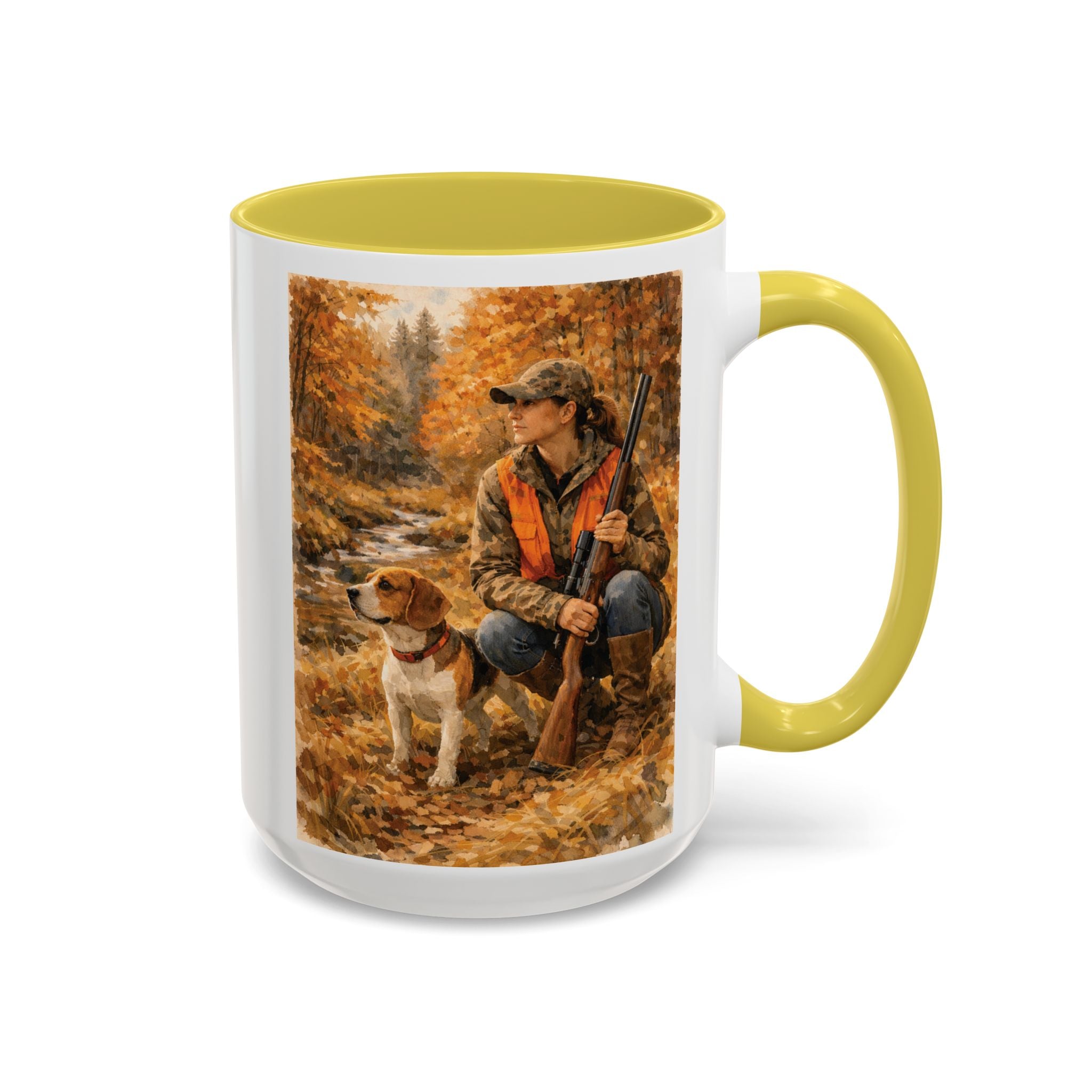 Autumn Hunt Mug – Hunter & Retriever Coffee Cup (11oz/15oz)
