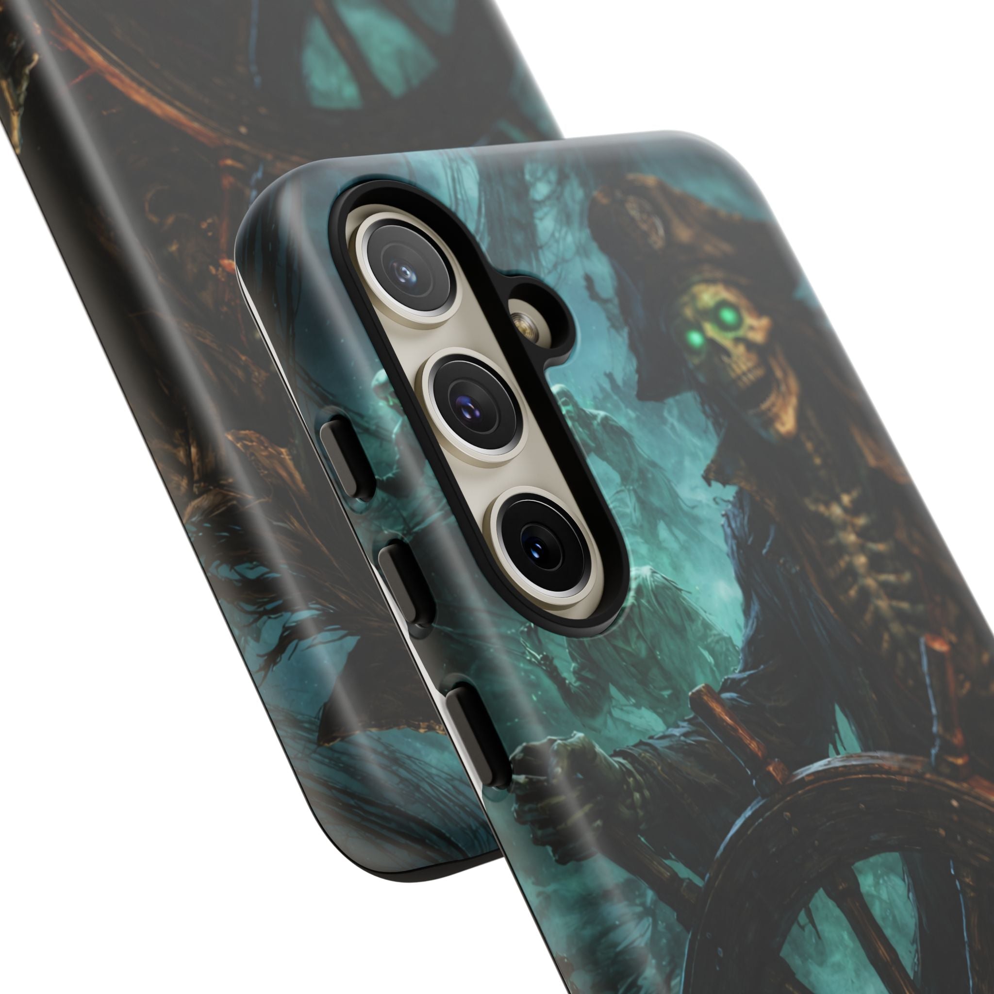 Pirate Skeleton Phone Case — Haunted Ship Captain iPhone Cover