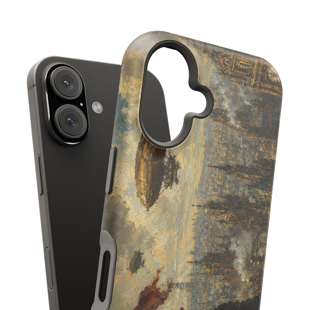 Steampunk Scene Magnetic Impact-Resistant Phone Case