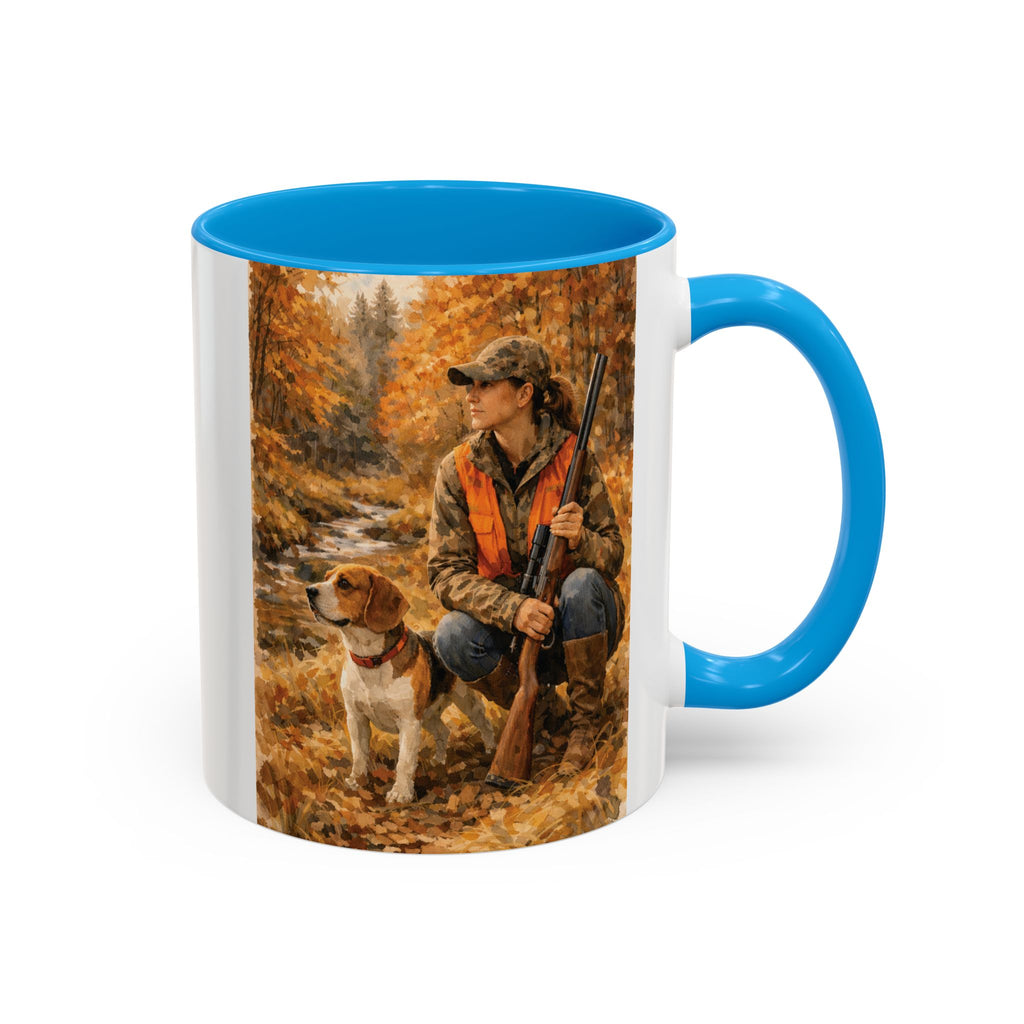 Autumn Hunt Mug – Hunter & Retriever Coffee Cup (11oz/15oz)