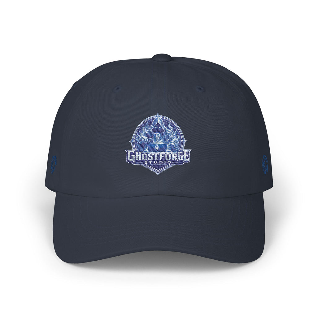 Ghostforge Studio Classic Dad Cap – Embroidered Electric Logo Baseball Hat