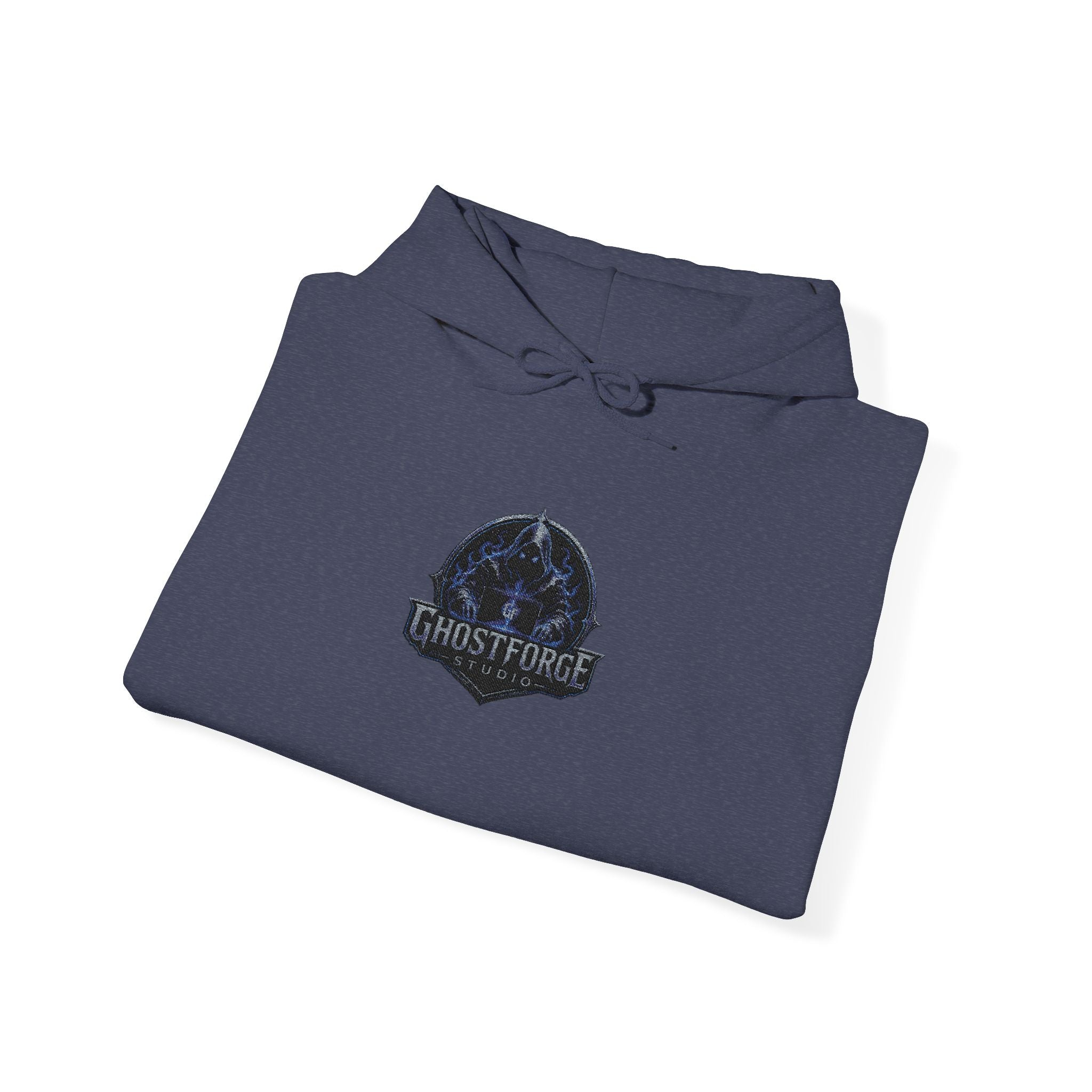 GhostForge Logo Hoodie — Graphic Wraith Hooded Sweatshirt