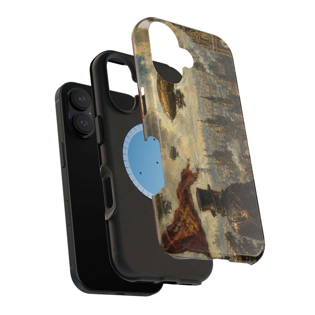 Steampunk Scene Magnetic Impact-Resistant Phone Case