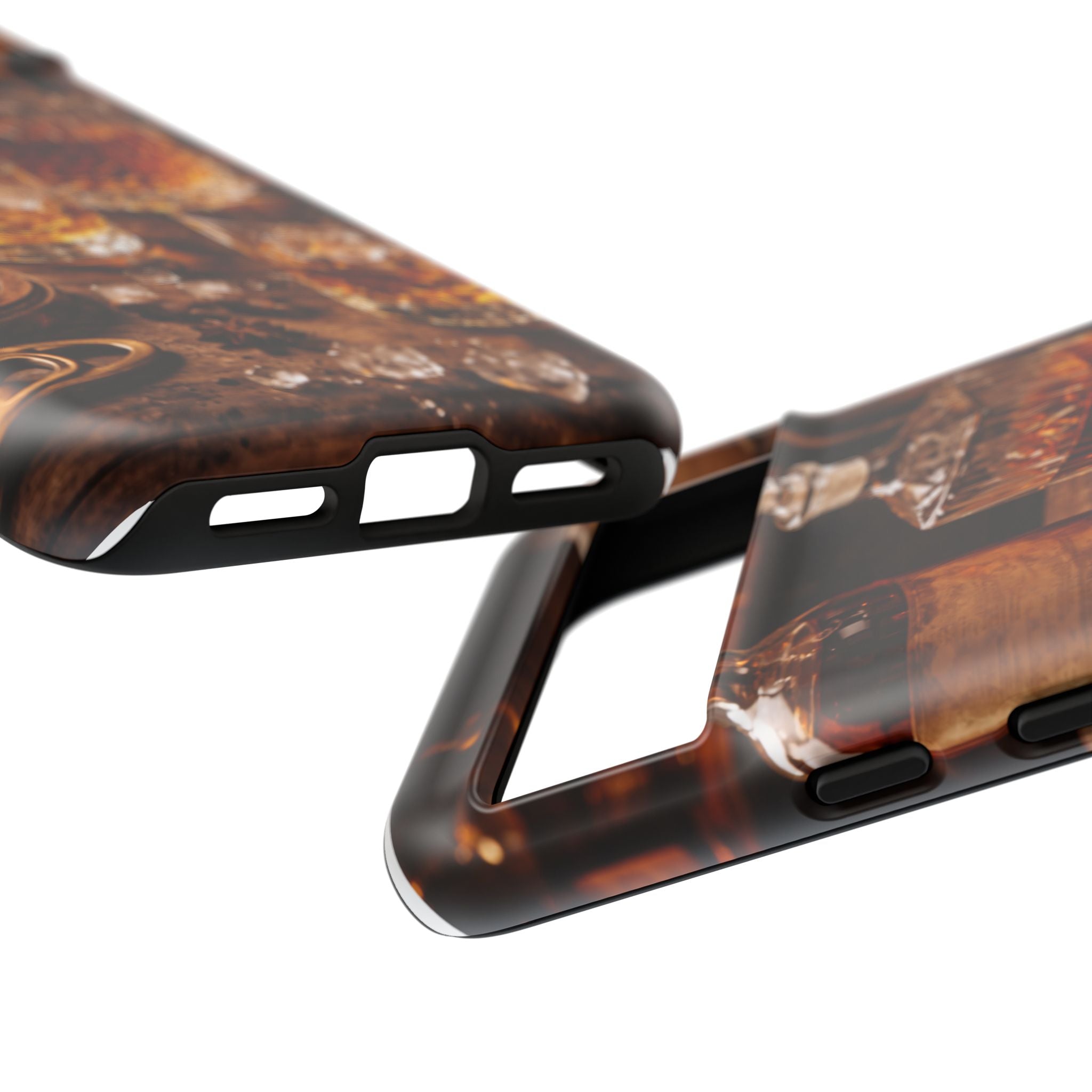 Whiskey Decanter Phone Case — Vintage Bar Spirits Protective Tough Case