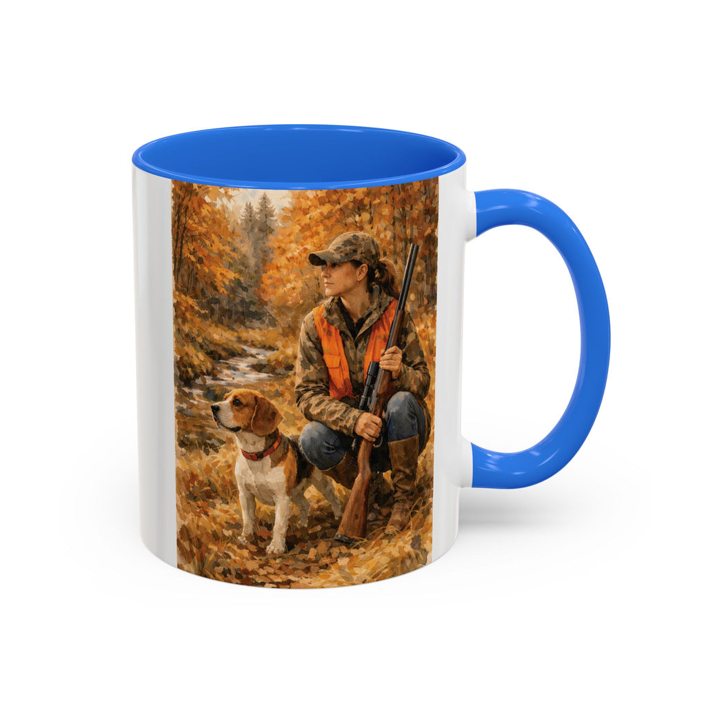 Autumn Hunt Mug – Hunter & Retriever Coffee Cup (11oz/15oz)