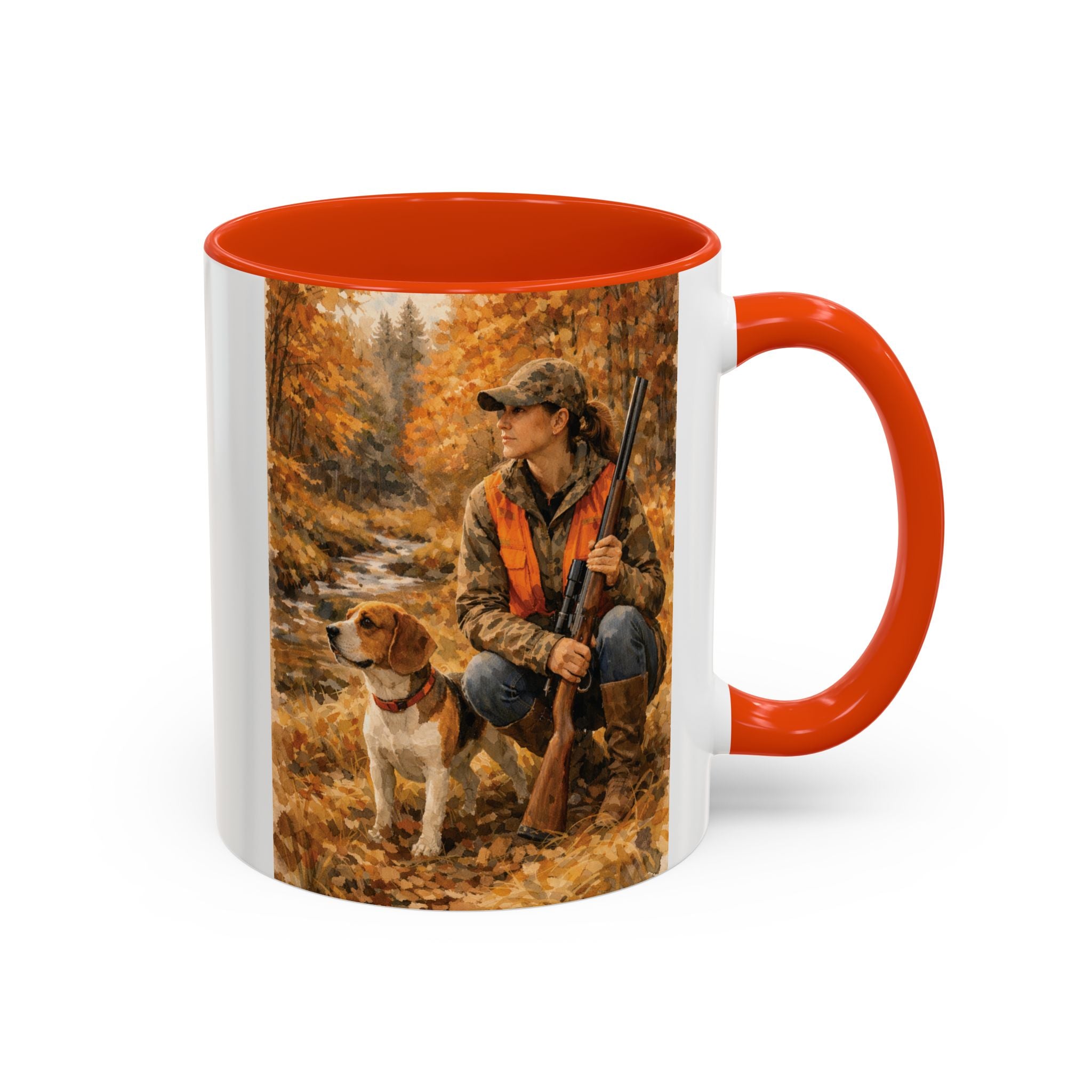 Autumn Hunt Mug – Hunter & Retriever Coffee Cup (11oz/15oz)