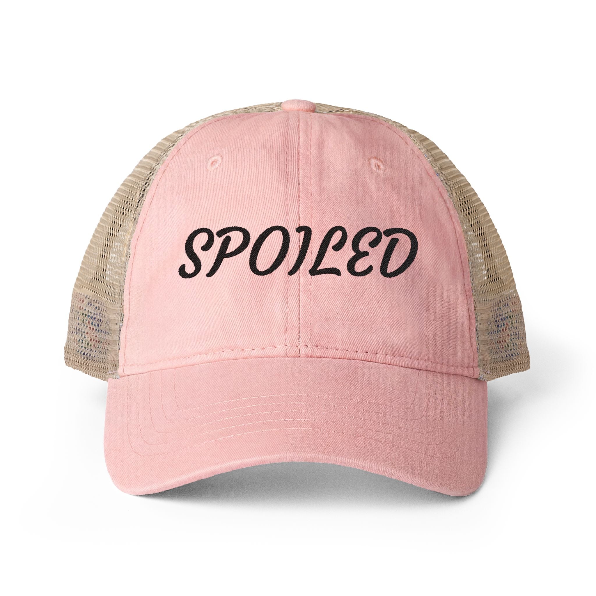 SPOLED - Women's Washed Mesh-Back Cap