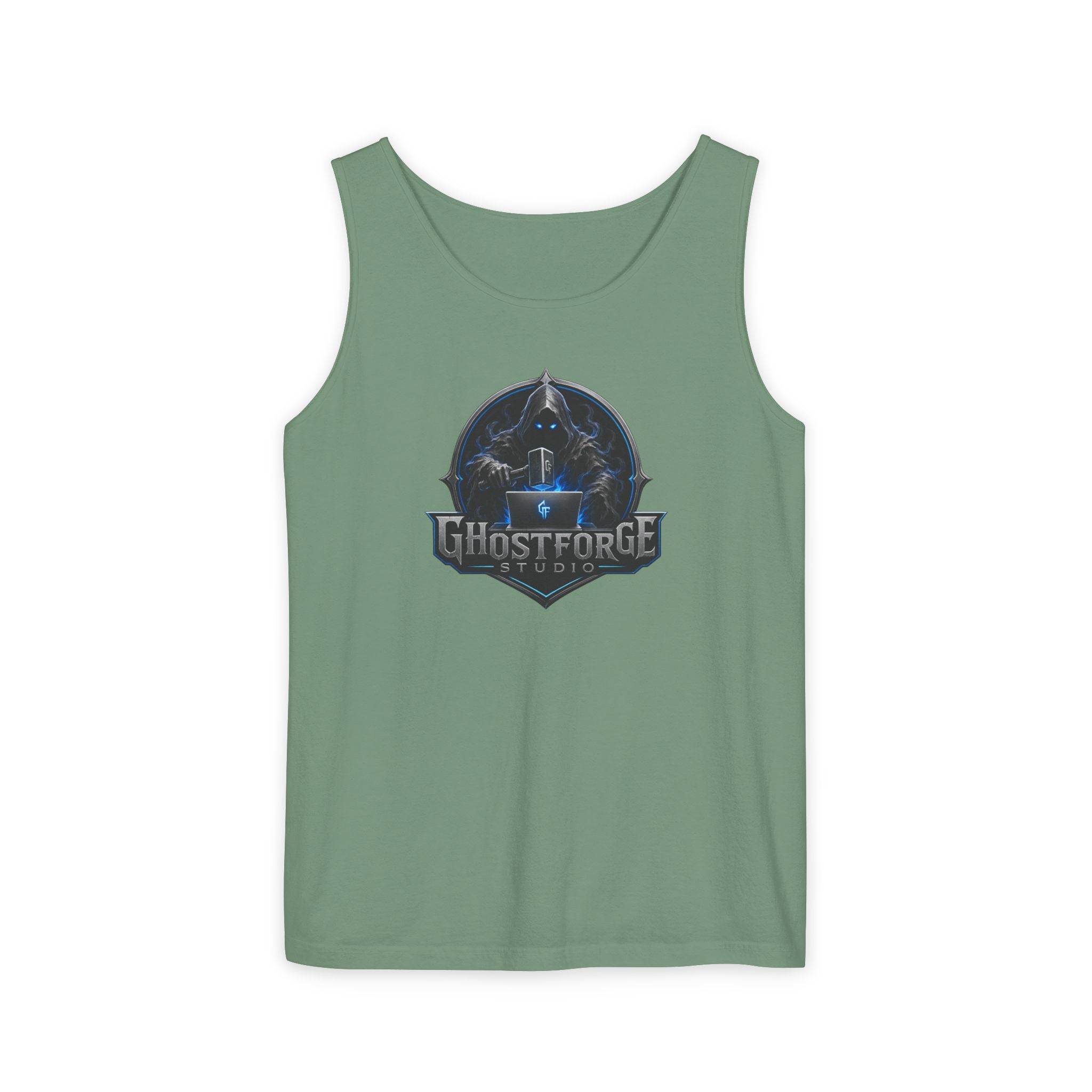 GhostForge Emblem Tank Top — Shop Logo Muscle Tee