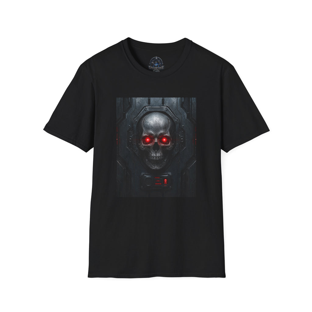 Skull with Red Glowing Eyes T‑Shirt